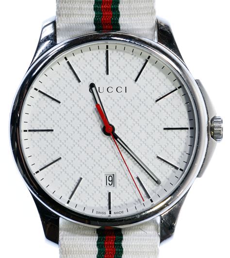 gucci wrist watch men fashion|authentic gucci watch for sale.